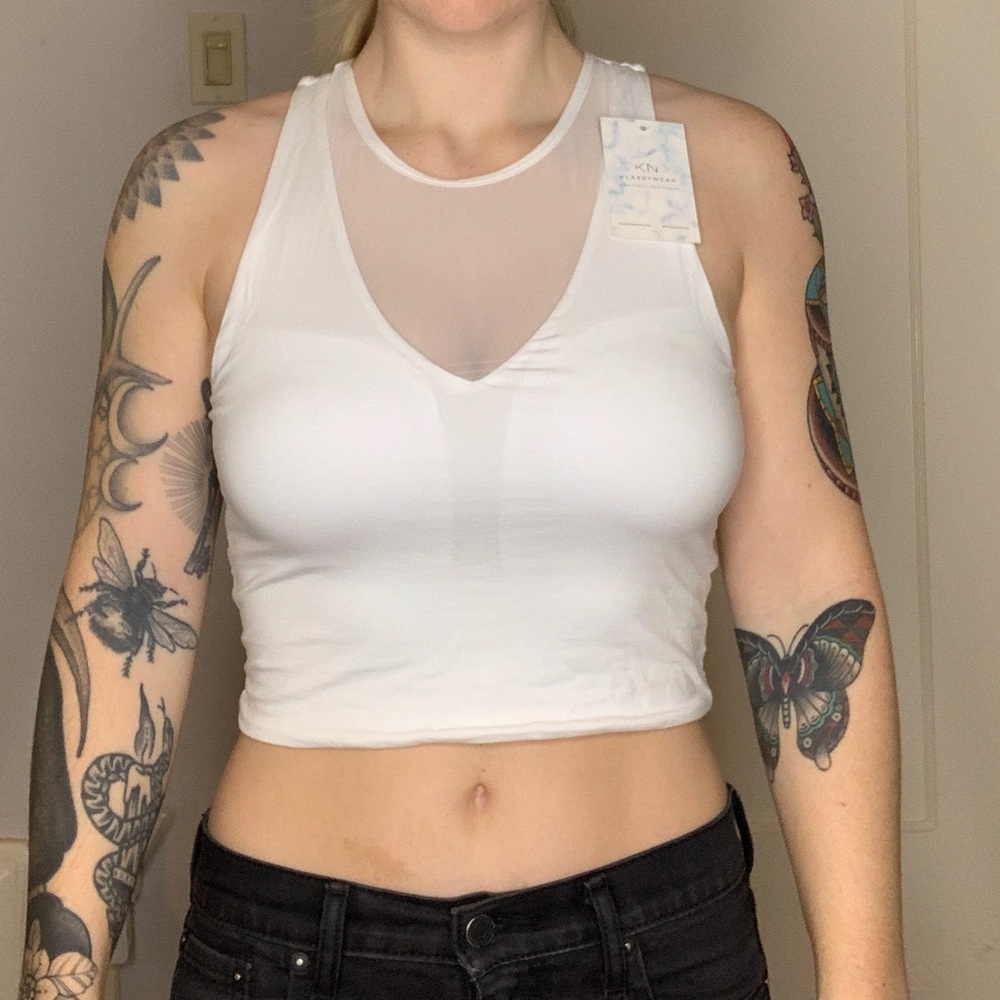 Klassy Mesh Brami Crop